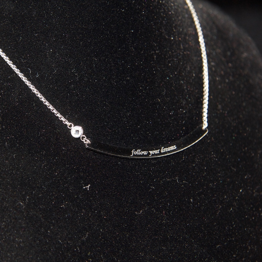 Follow Your Dreams 14kt Gold Dipped Swarovski - image 4